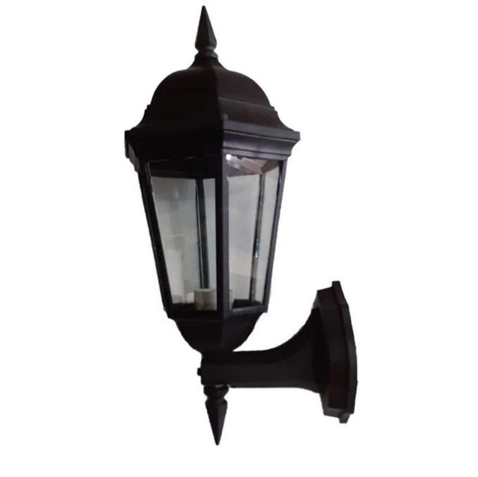 چراغ حیاطی دیواری مشکی مدل کدro70