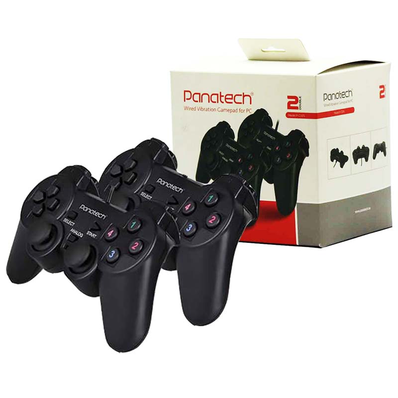 دسته بازی شوک دار پاناتک Panatech G505 بسته 2 عددی