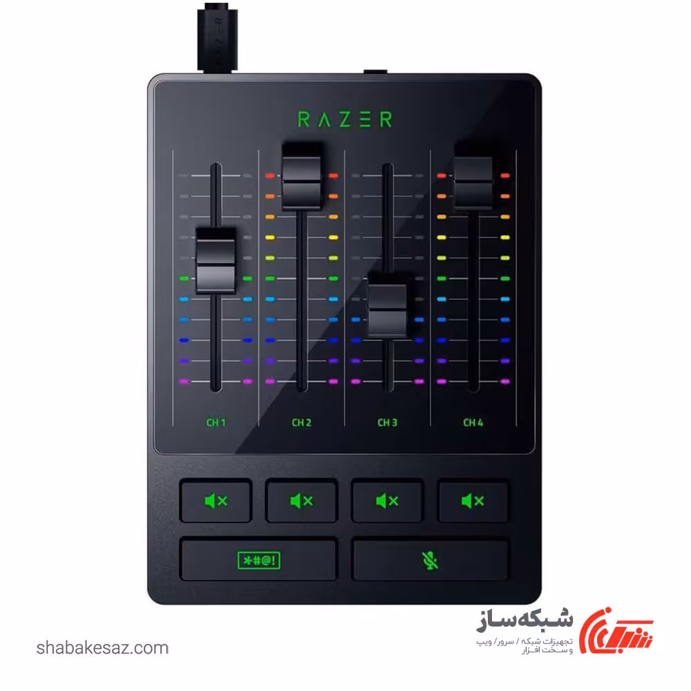 قیمت و خرید میکسر صدا ریزر RAZER AUDIO MIXER - شبکه ساز