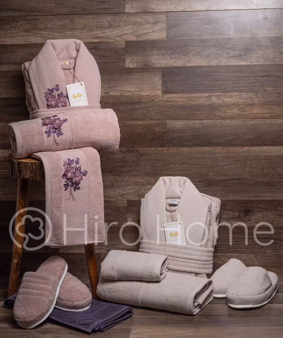 ست حوله عروس و داماد 10 تیکه bello