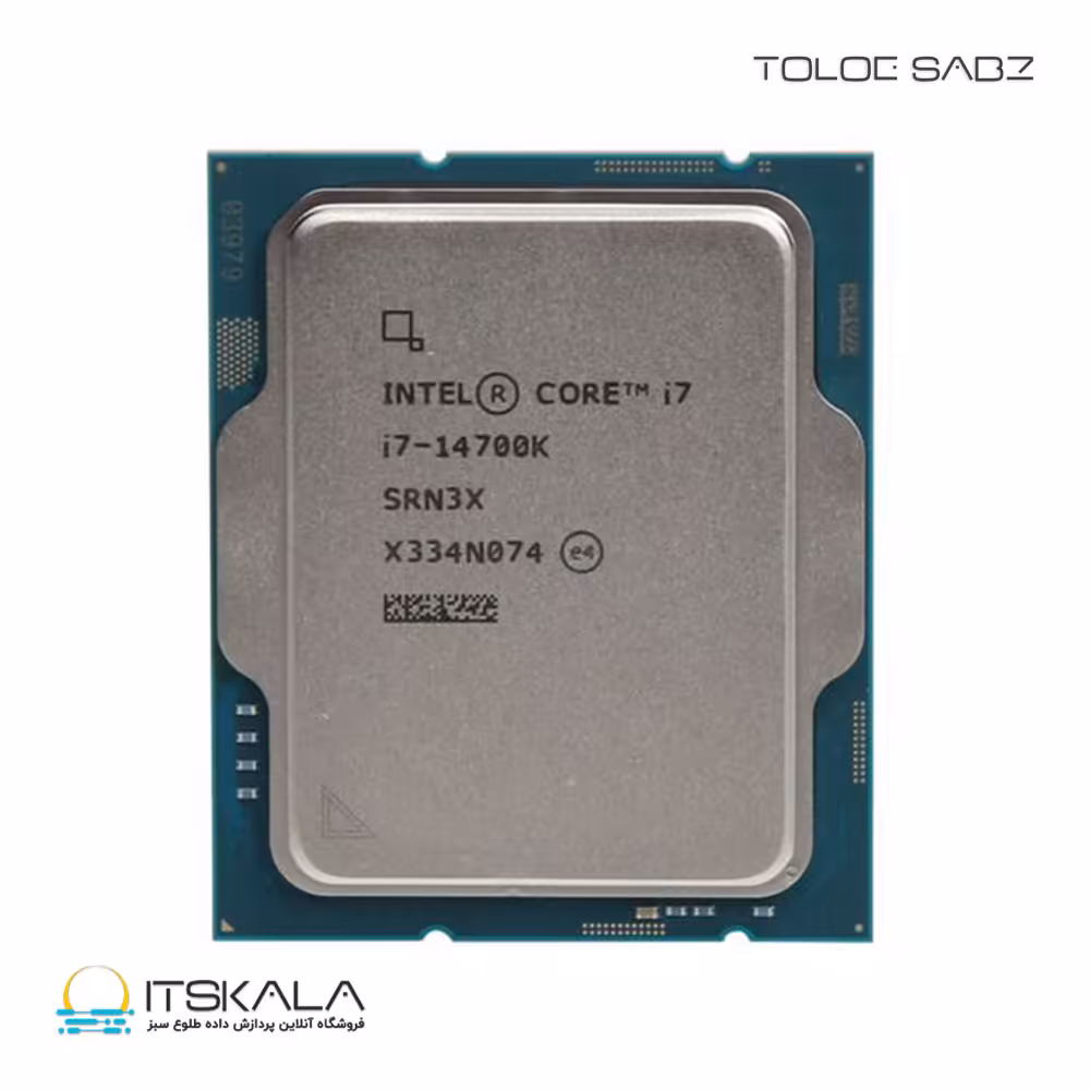 قیمت و خرید پردازنده تری اینتل مدل i7-14700K با فرکانس 4.3 گیگاهرتز | ITSKALA