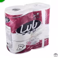 دستمال توالت پاپیا حاوی 12 بسته   4 عددی ارسال به مشتری محترم شهرستان بصورت پس کرایه