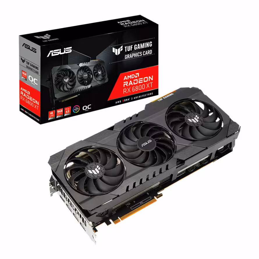 کارت گرافیک ایسوس TUF RX6800XT O16G GAMING