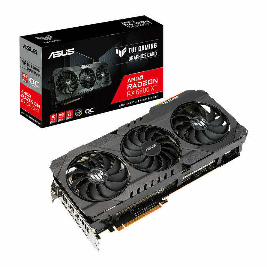 کارت گرافیک ایسوس TUF RX6800XT O16G GAMING