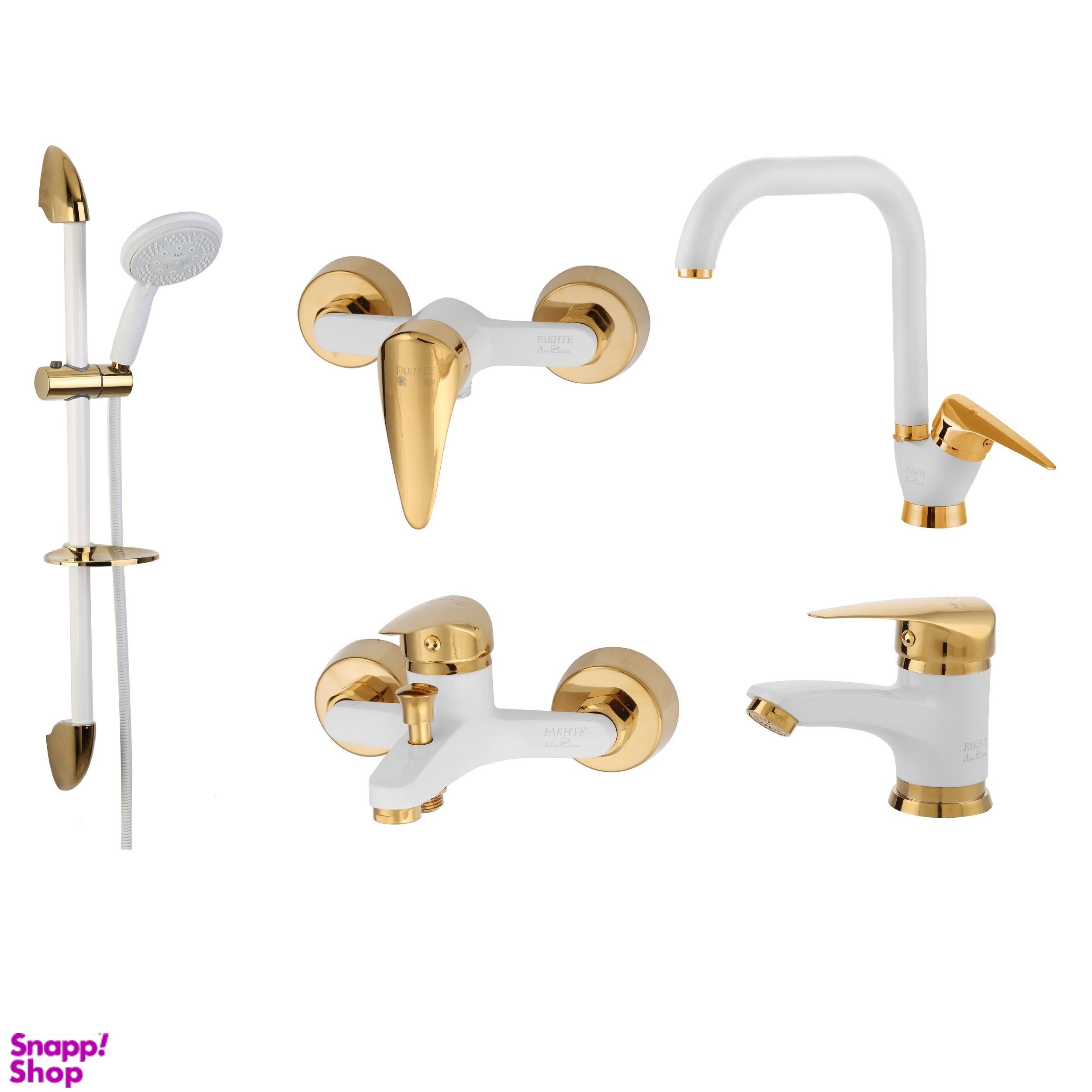 ست شیرآلات فاخته مدل ایتالیا کد ST مجموعه 5 عددی