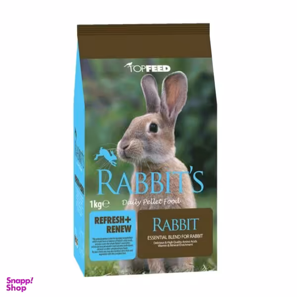 غذای خرگوش تاپ فید مدل Daily Pellet وزن 1 کیلوگرم