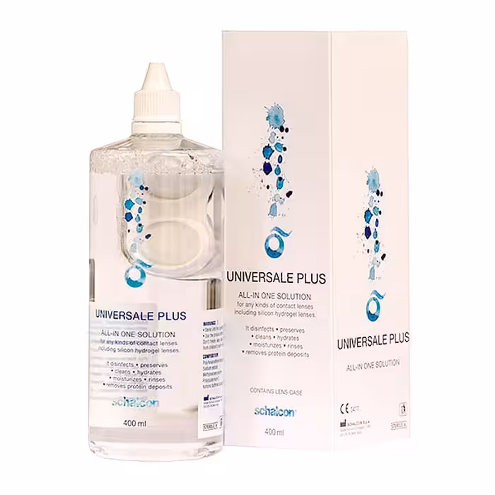قیمت خرید اینترنتی محلول شستشوی لنز شالکون مدل Universal Plus حجم 400 میل | فارموکسین