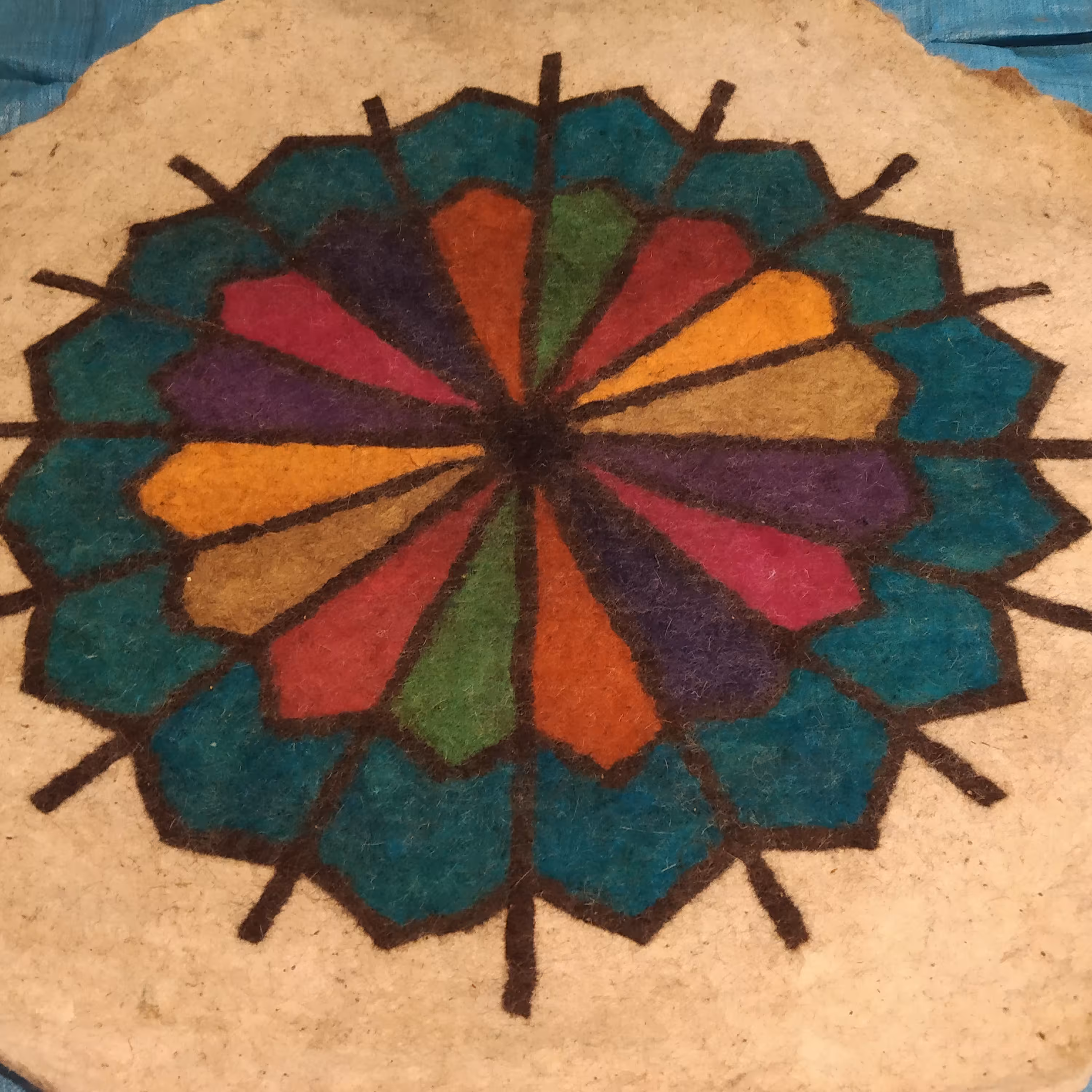 نمد طرح هندسی