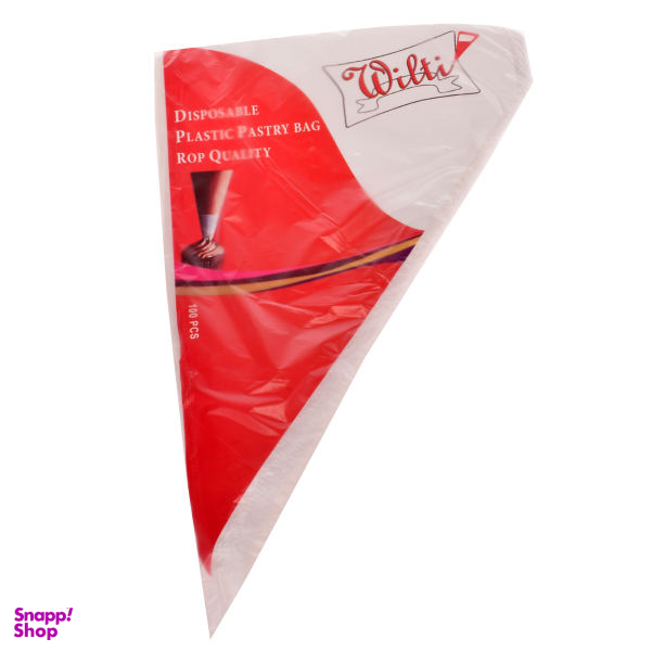 قیف خامه زن یکبار مصرف ویلتی مدل dpr300 بسته 100 عددی