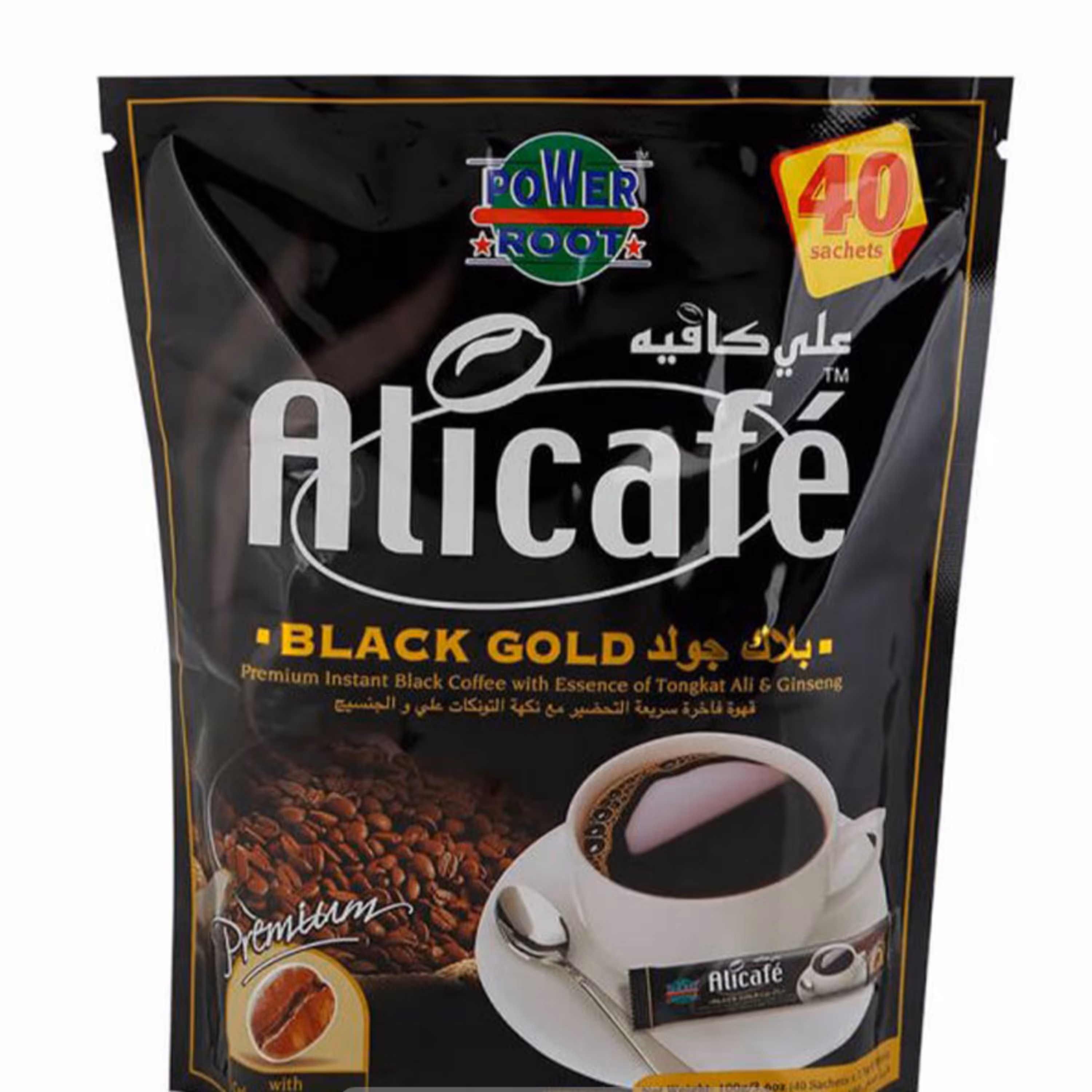 علی کافی بلک گلد 40تایی Black Gold Alicafe اصلی