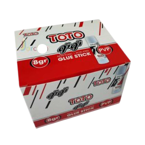 چسب ماتیکی 8 گرمی توتو بسته 30 عددی