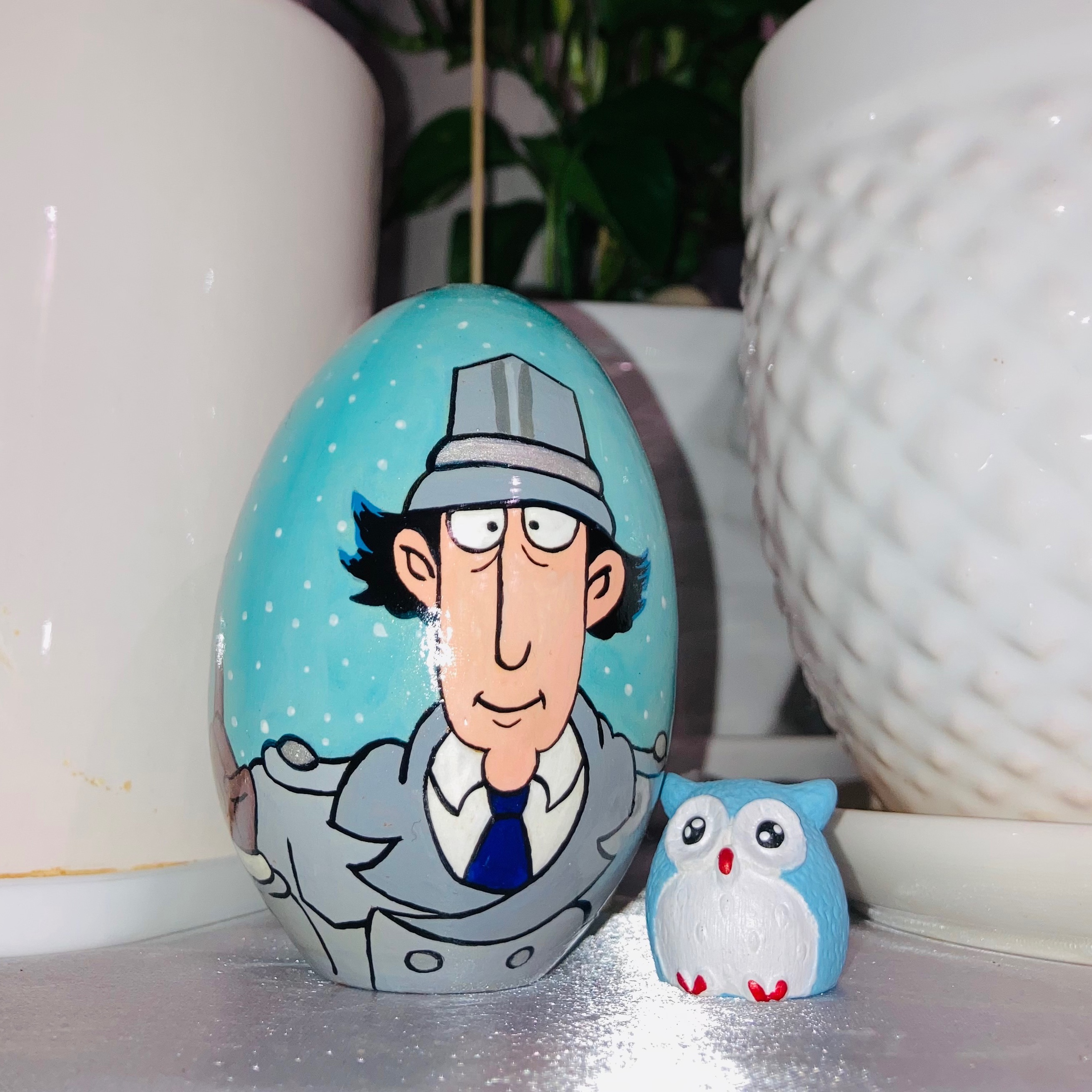 تخم مرغ سفالی رنگی ویژه عید نوروز 1404 طرح کارگاه گجت