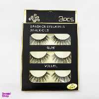 مژه مصنوعی مدل F-013 مجموعه 3 عددی