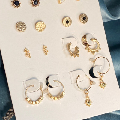پک گوشواره دخترانه اکسسوری زنانه زیورآلات دخترانه خاص برای کادو تولد