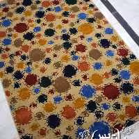 فرش پاتریس  فرش گلیم مدرن 400شانه طرح ارژن کرم قالیچه 4متری