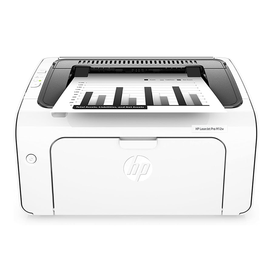 قیمت و خرید پرینتر سیاه و سفید تک کاره لیزری اچ پی LaserJet Pro M12w | یاس ارتباط