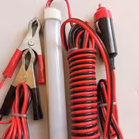 چراغ سیار مغناطیسی خودرو ،12ولت،قابل اتصال در جافندکی و سر باتری خودرو.ویتکار