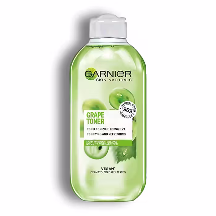 تونر پوست عصاره انگور گارنیه Garnier Skin Naturals Grape Toner 200ml • خوش آرا