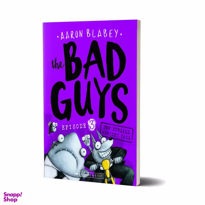 کتاب bad guys 3 اثر Aaron Blabey انتشارات معیار علم