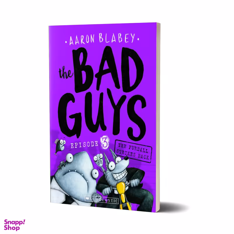 کتاب bad guys 3 اثر Aaron Blabey انتشارات معیار علم