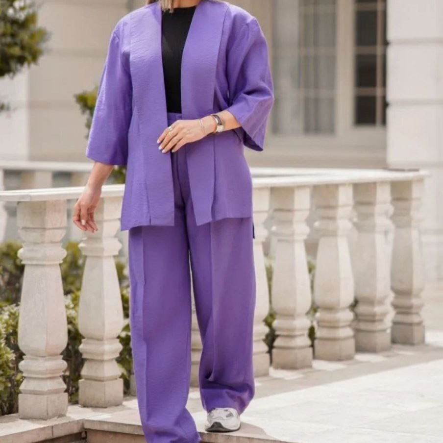 ست کتشلوار ابروبادی 