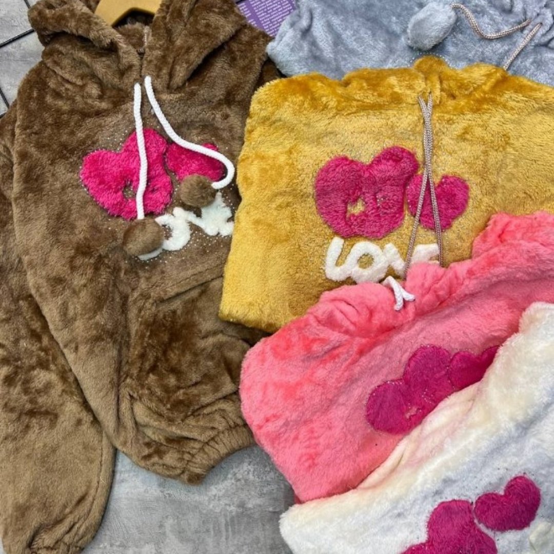 هودی تدی پولیشی دورو دخترانه عالی حراج شده