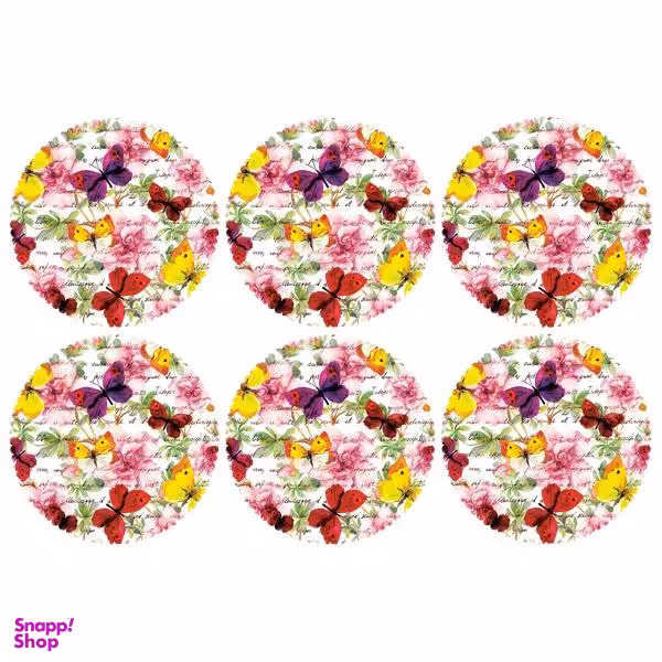 زیر بشقابی کد U2-42010 ست 6 عددی