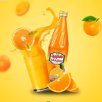 شربت پرتقال مجید