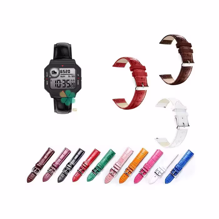 بند چرمی ساعت شیائومی Xiaomi Amazfit Neo طرح Alligator