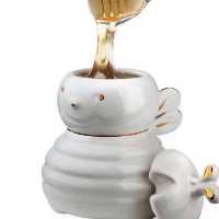 ظرف عسل ب همراه قاشق 