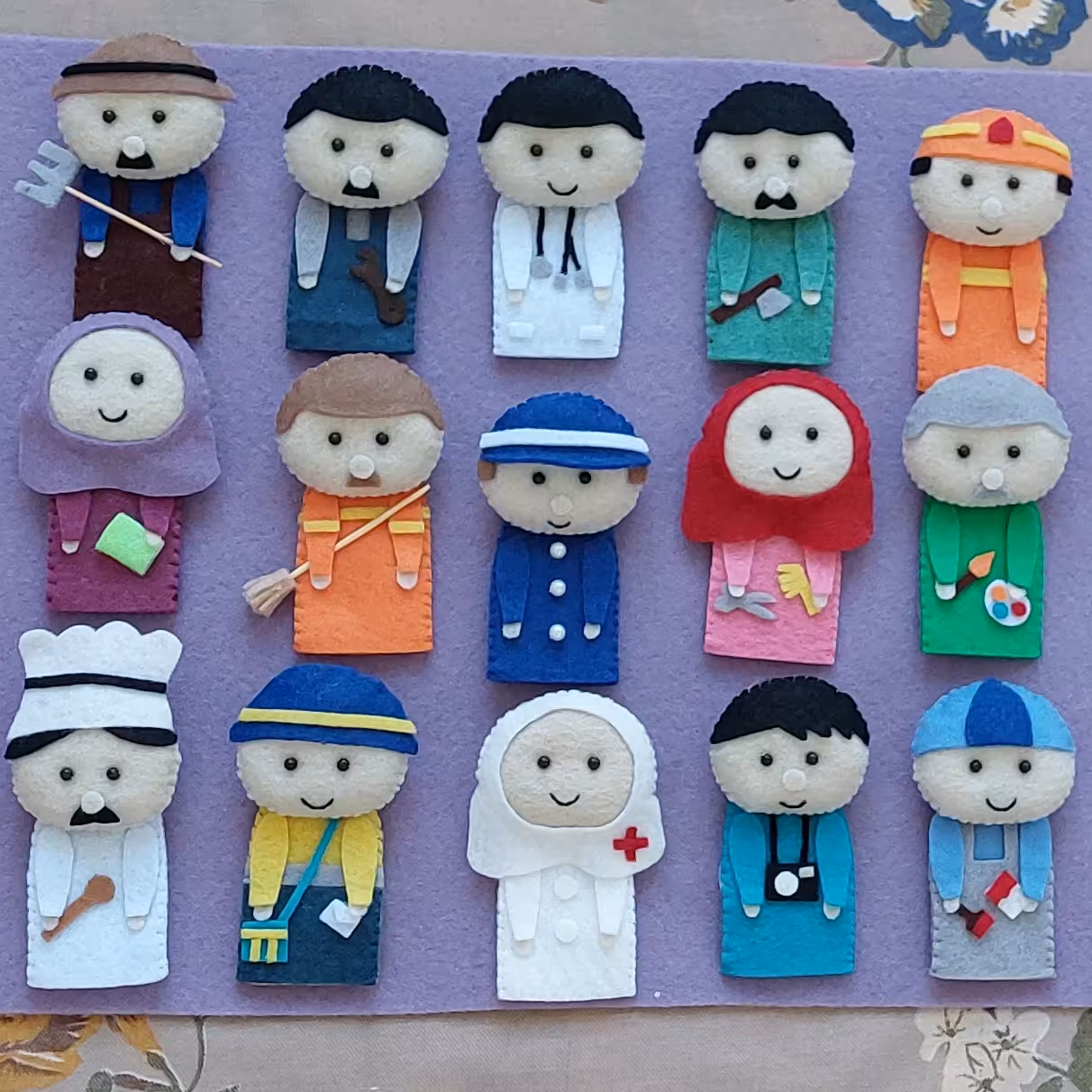 عروسک انگشتی مشاغل (1عدد)