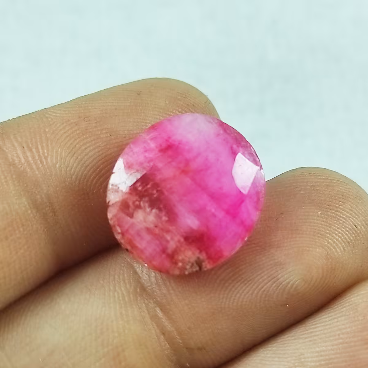 سنگ یاقوت سرخ مدل بیضی کد 11590073