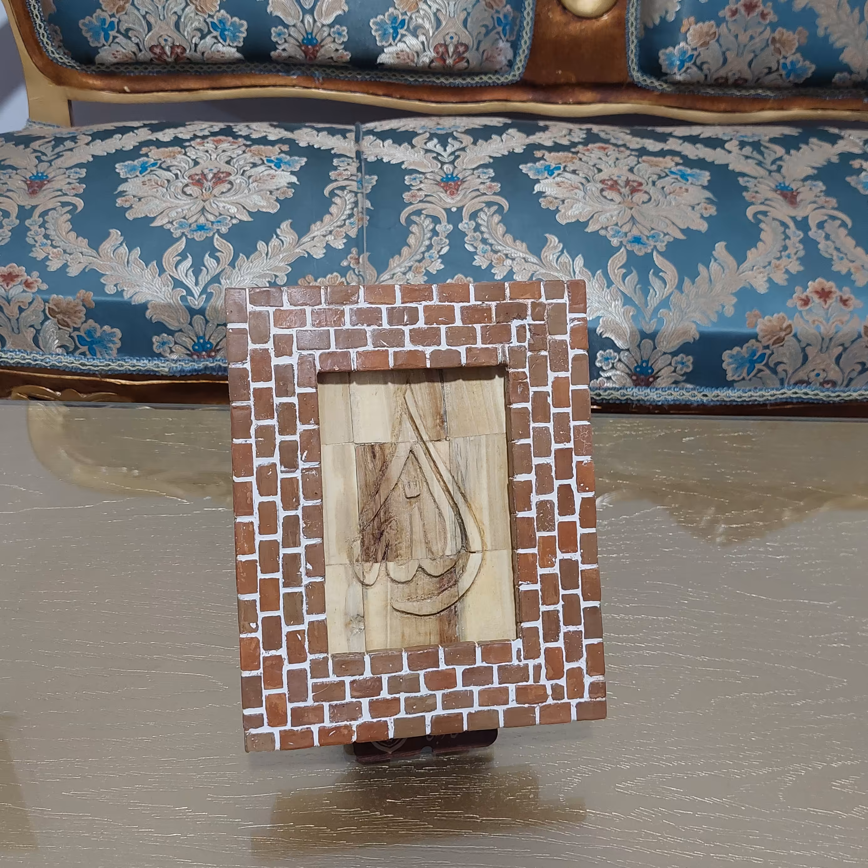 تابلو منبت با قاب آجر مینیاتوری