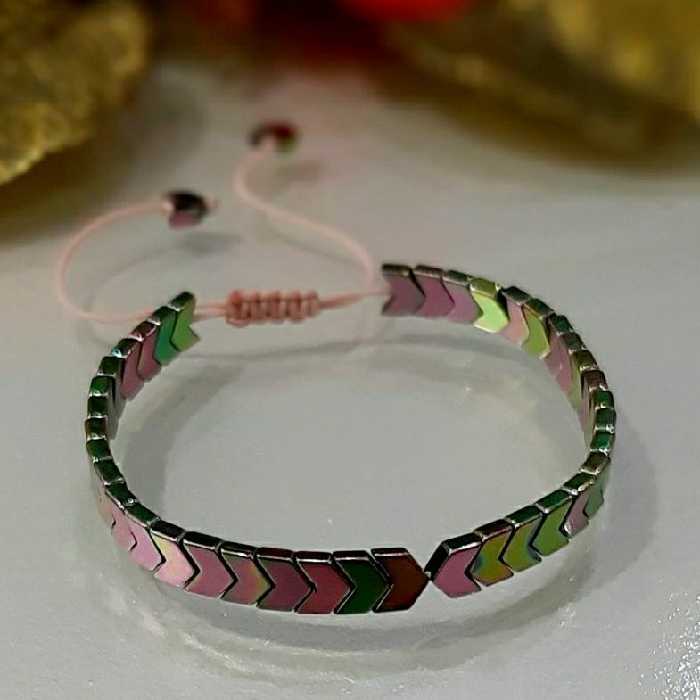 دستبند حدید طرح فلش