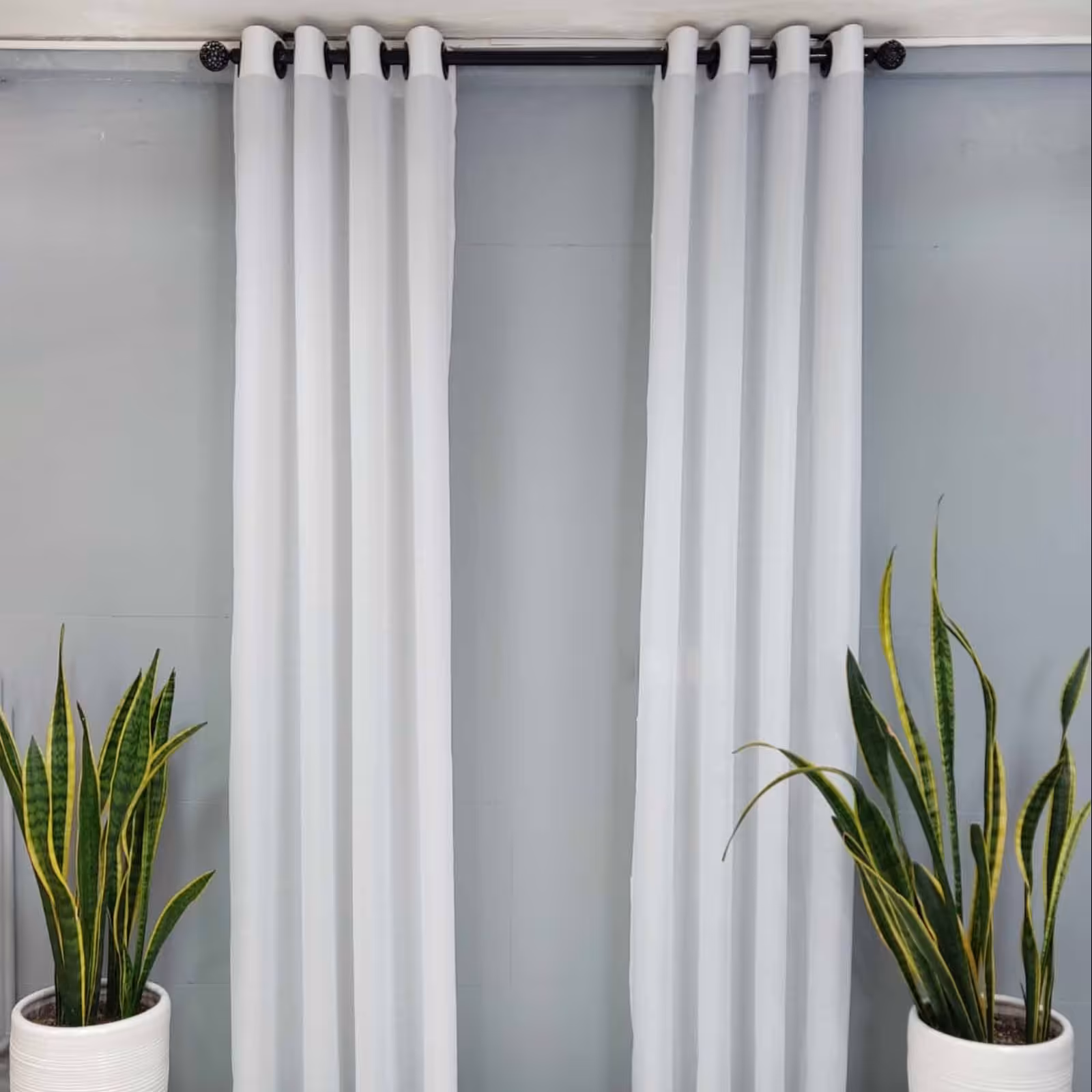 پرده پانچ حریر بافت دار یا حریر نازلی دوخته آماده نصب عرض 140 سانتی متر در ارتفاع دلخواه (قیمت هر قواره)