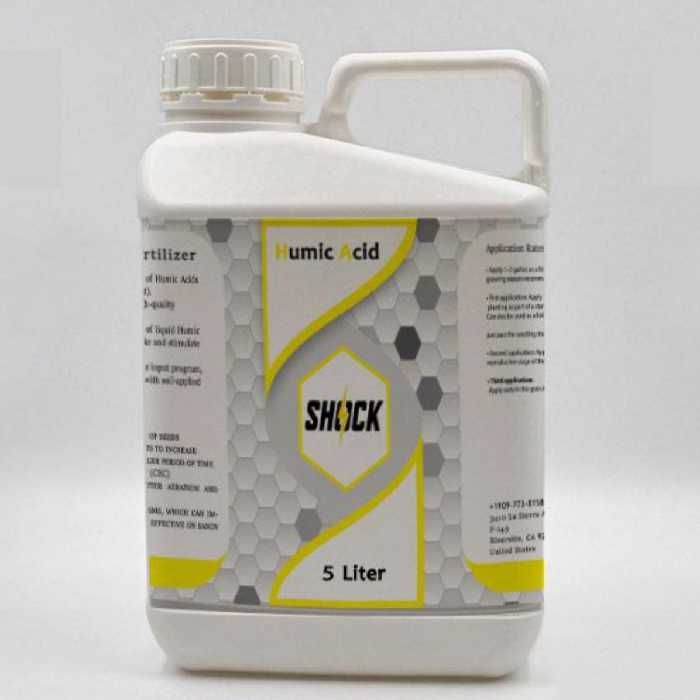 هیومیک اسید 5 لیتری شوک 