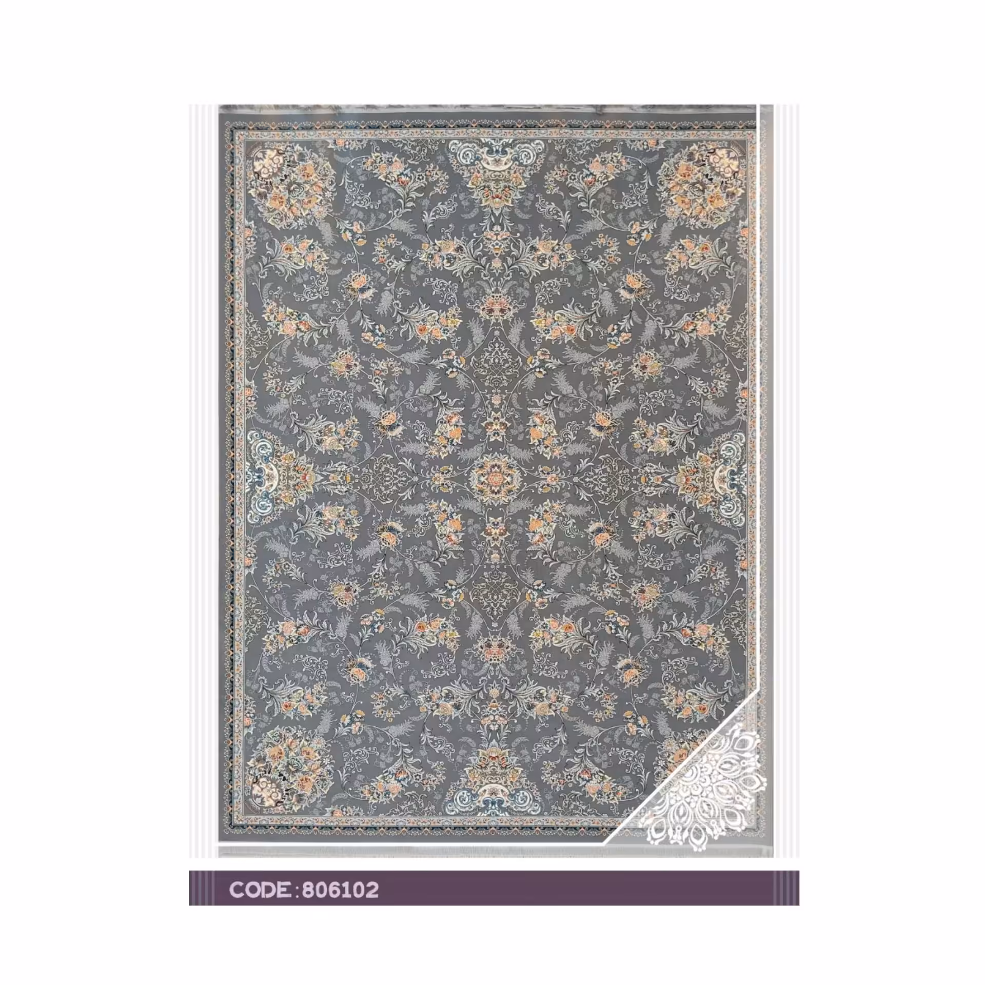 فرش  اکرلیک  9 متری 700 شانه تراکم 2550 کدsh806102