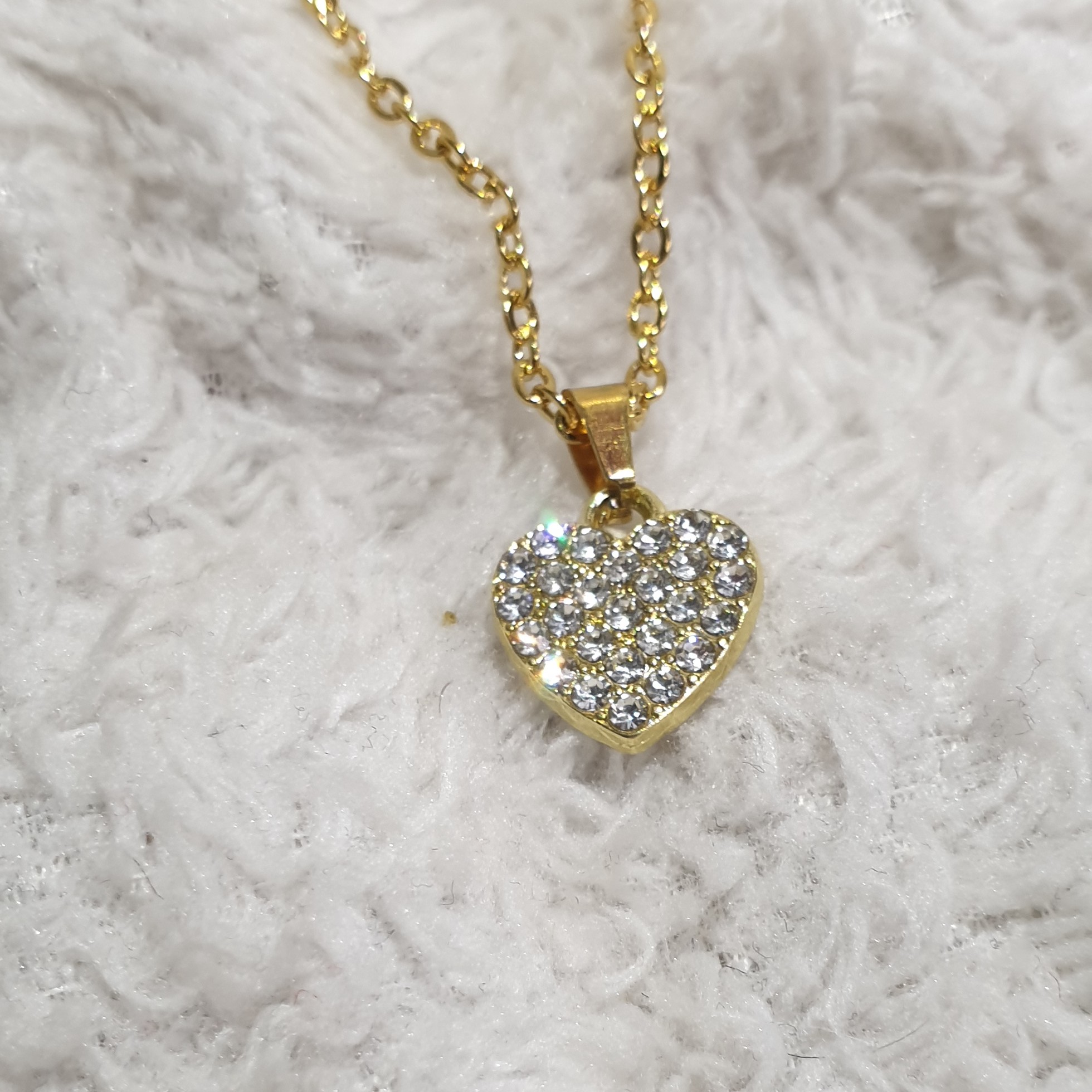 گردنبند قلب استیل 