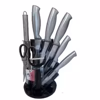 ست چاقو آشپزخانه 9 پارچه مدل IRIS