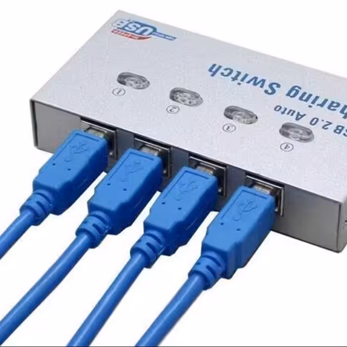 هاب سوئیچ اتوماتیک 2پورت پرینتر مدل V-net