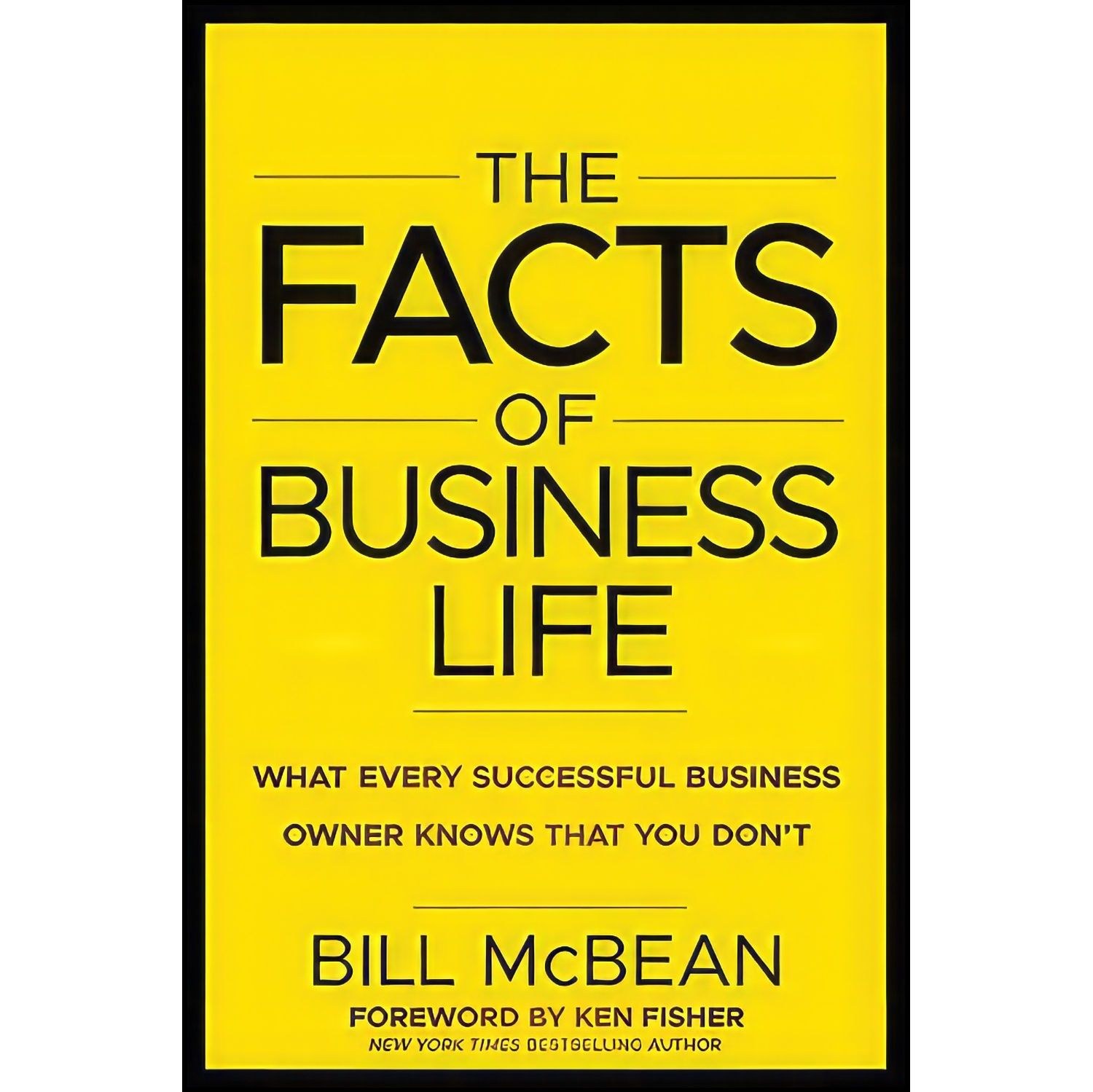 کتاب زبان اصلی The Facts of Business Life اثر Bill McBean