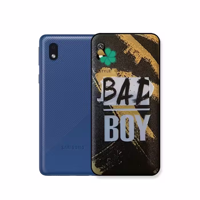 قاب محافظ گوشی سامسونگ Samsung Galaxy A01 Core طرح Bad Boy