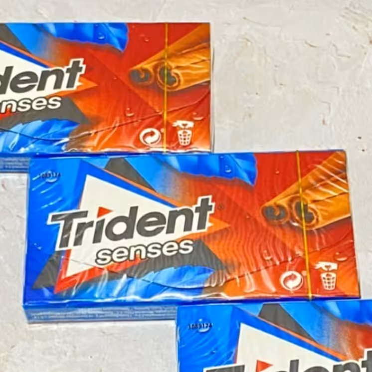 ادامس بدون قند با طعم دارچین با مارک تریدنت