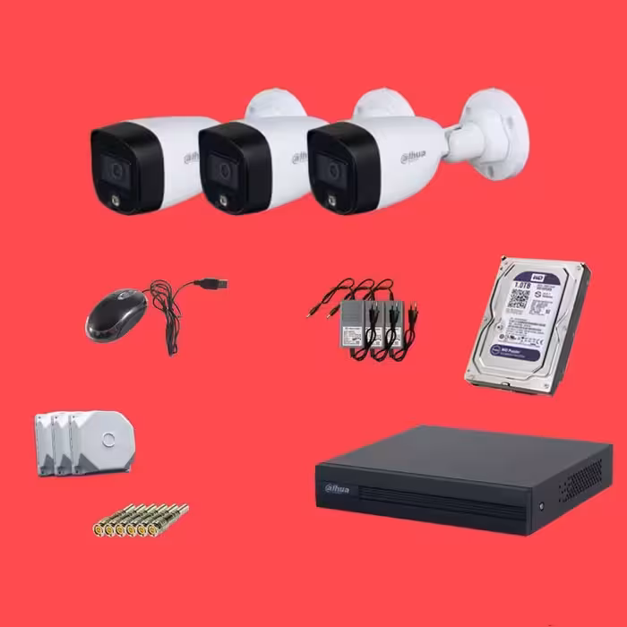 دوربین مداربسته مدل داهوا دیددرشب رنگی