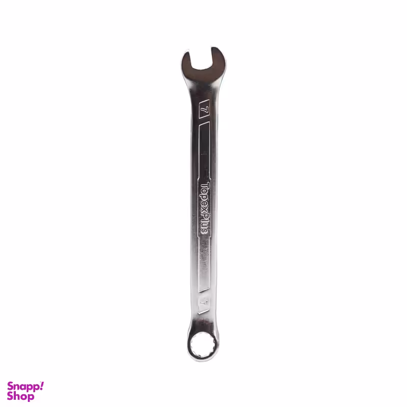 آچار یکسر تخت و یکسر رینگی تاپکس مدل YP-07 سایز 7 میلی متر