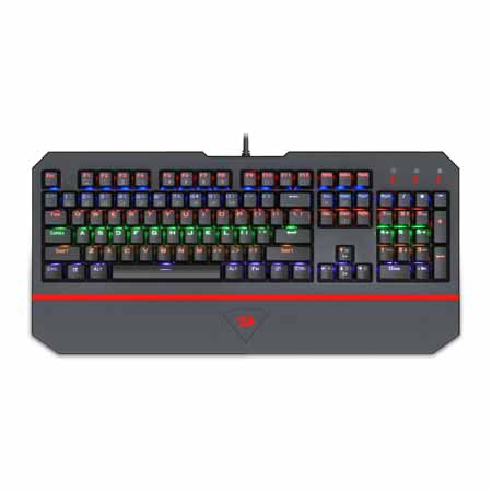 خرید کیبورد گیمینگ ردراگون Keyboard Redragon K558 ANALA Rainbow RGB با بهترین قیمت