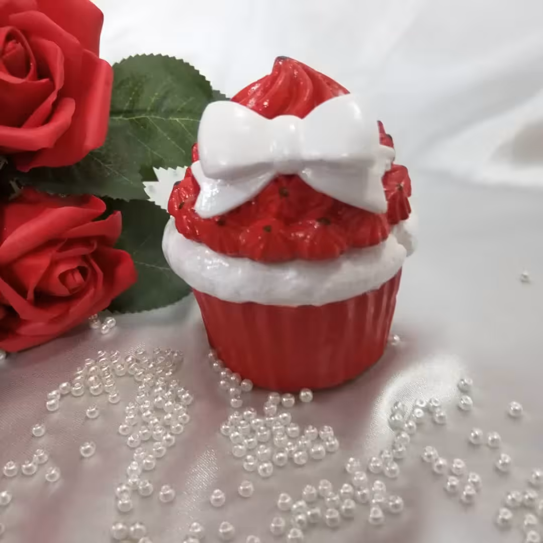 ظرف کاپ کیک یلدایی پاپیونی کوچک(مدل انار)