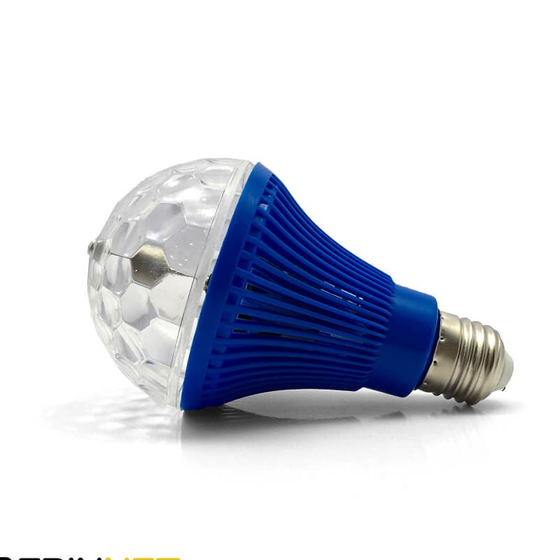 لامپ سقفی چرخشی دیسکویی ، 3وات ، لامپ دیسکویی