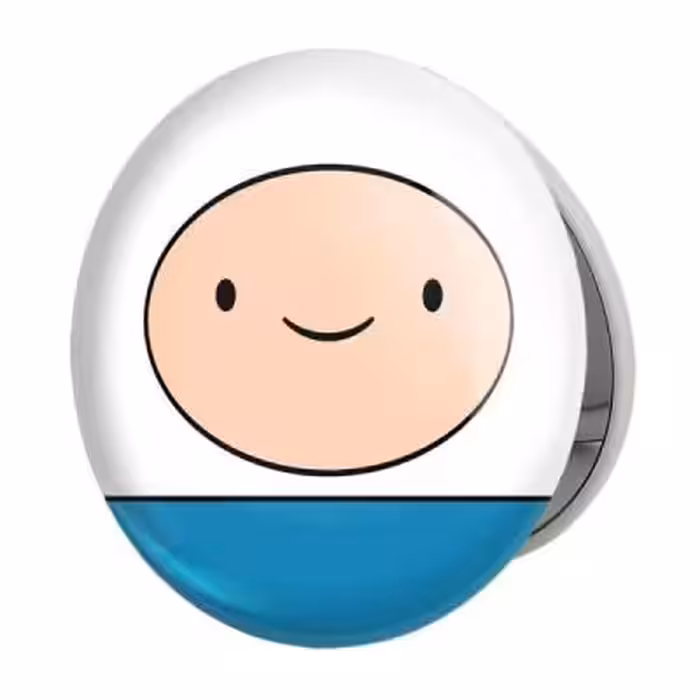 آینه جیبی خندالو طرح فین وقت ماجراجویی Adventure Time مدل تاشو کد 20844