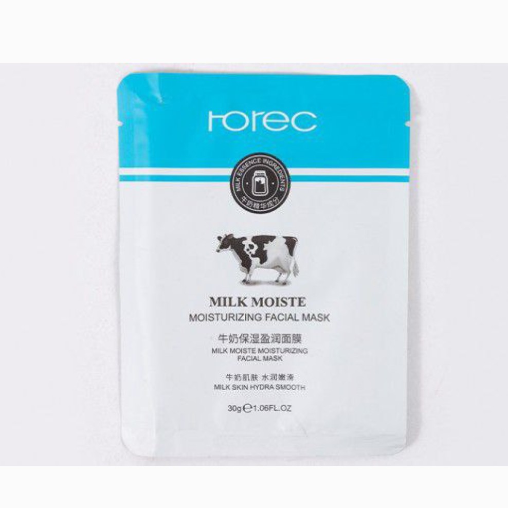 ماسک ورقه ای شیر گاو